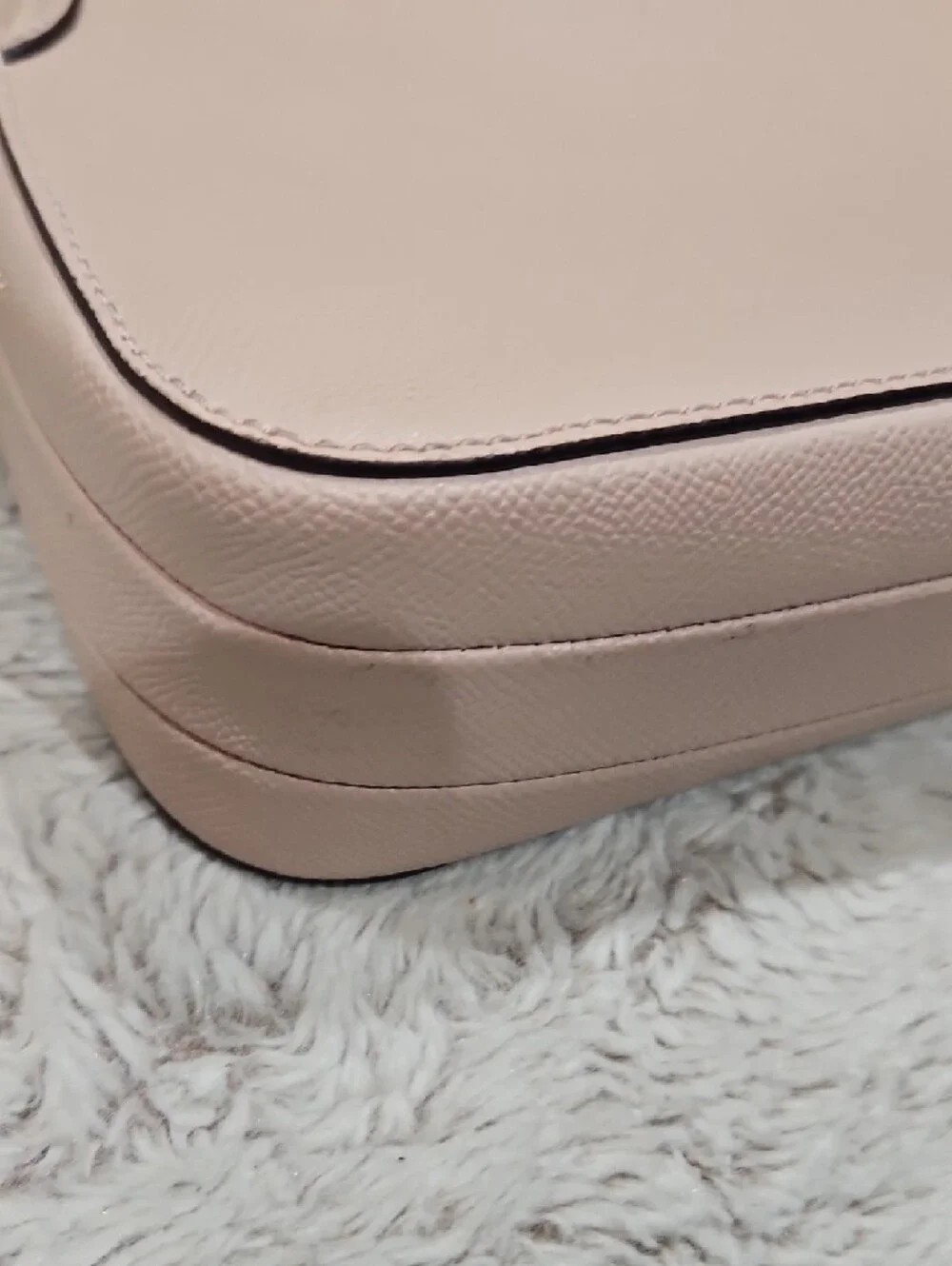 Michael Kors Pale Pink Leather Crossbody Bag